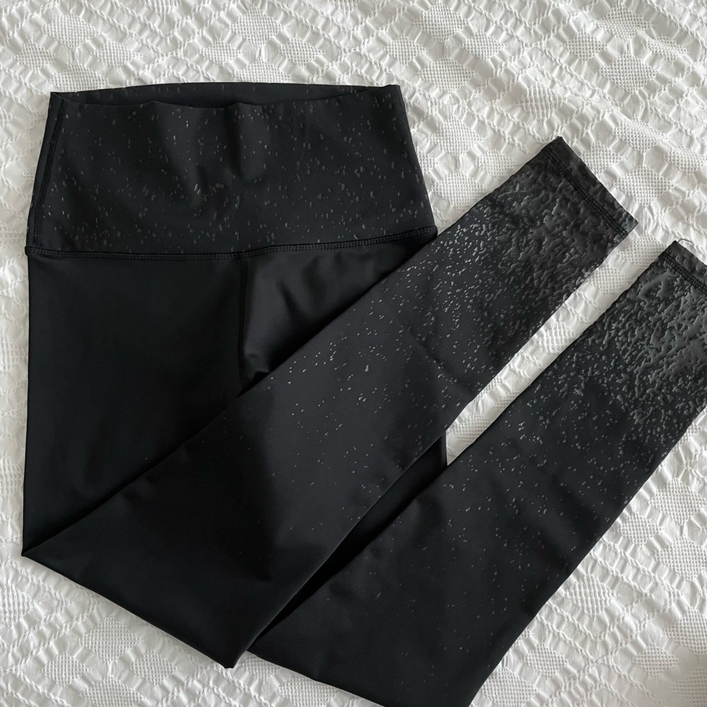 Z by Zobha Womens Shine Leggings Black Ombre